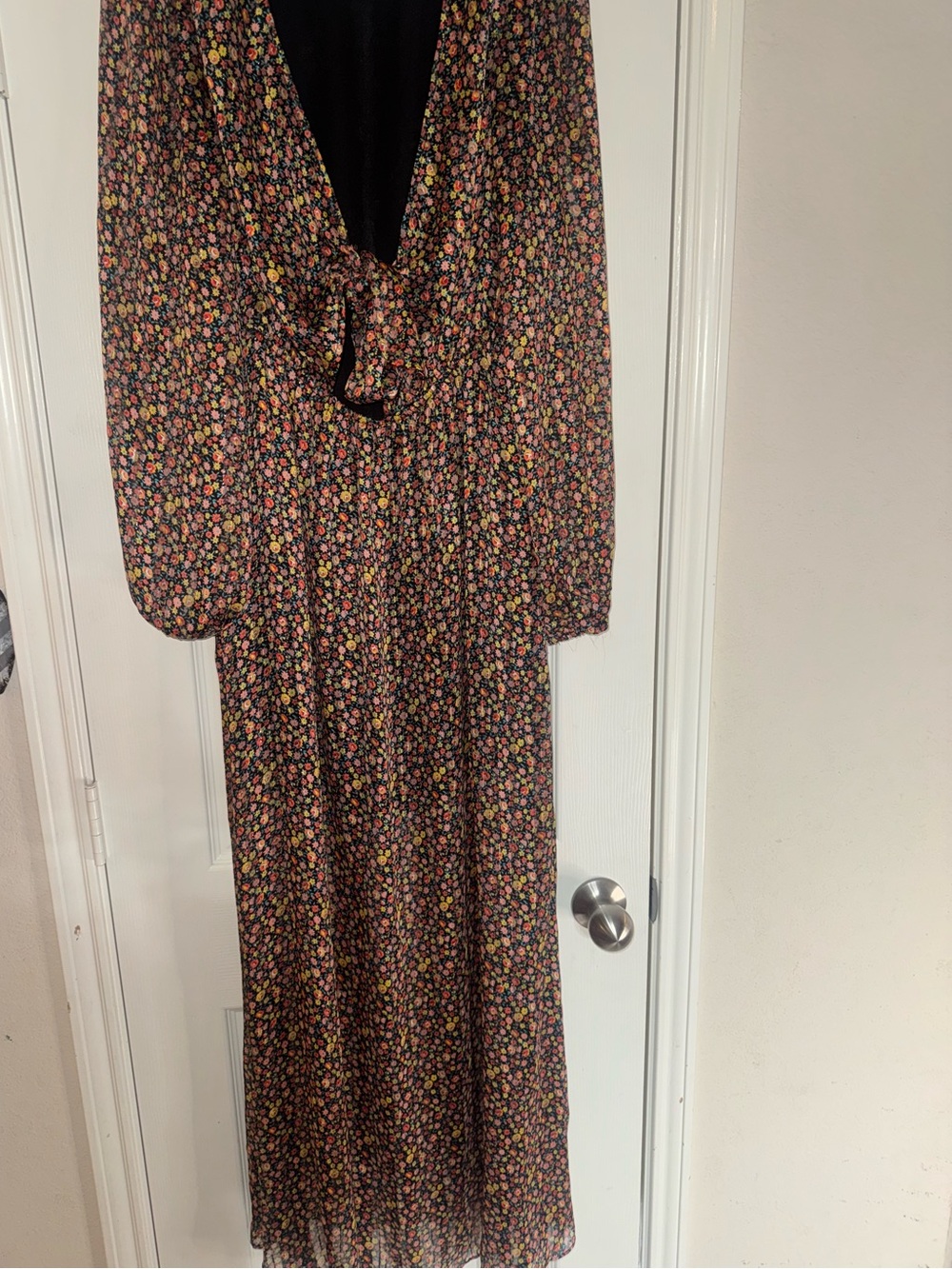 Buddy Love Floral Dress With Cut Out Tie Front